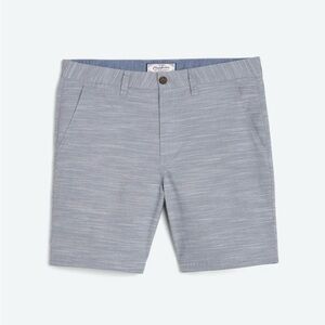 Gray Striped Men's Shorts